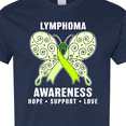 thumbnail image 4 of Inktastic Lymphoma Awareness Hope Support and Love T-Shirt, 4 of 5