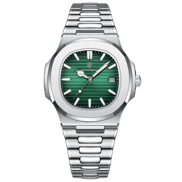 Reloj de hombre luminoso resistente al agua reloj de cuarzo ultrafino para hombre