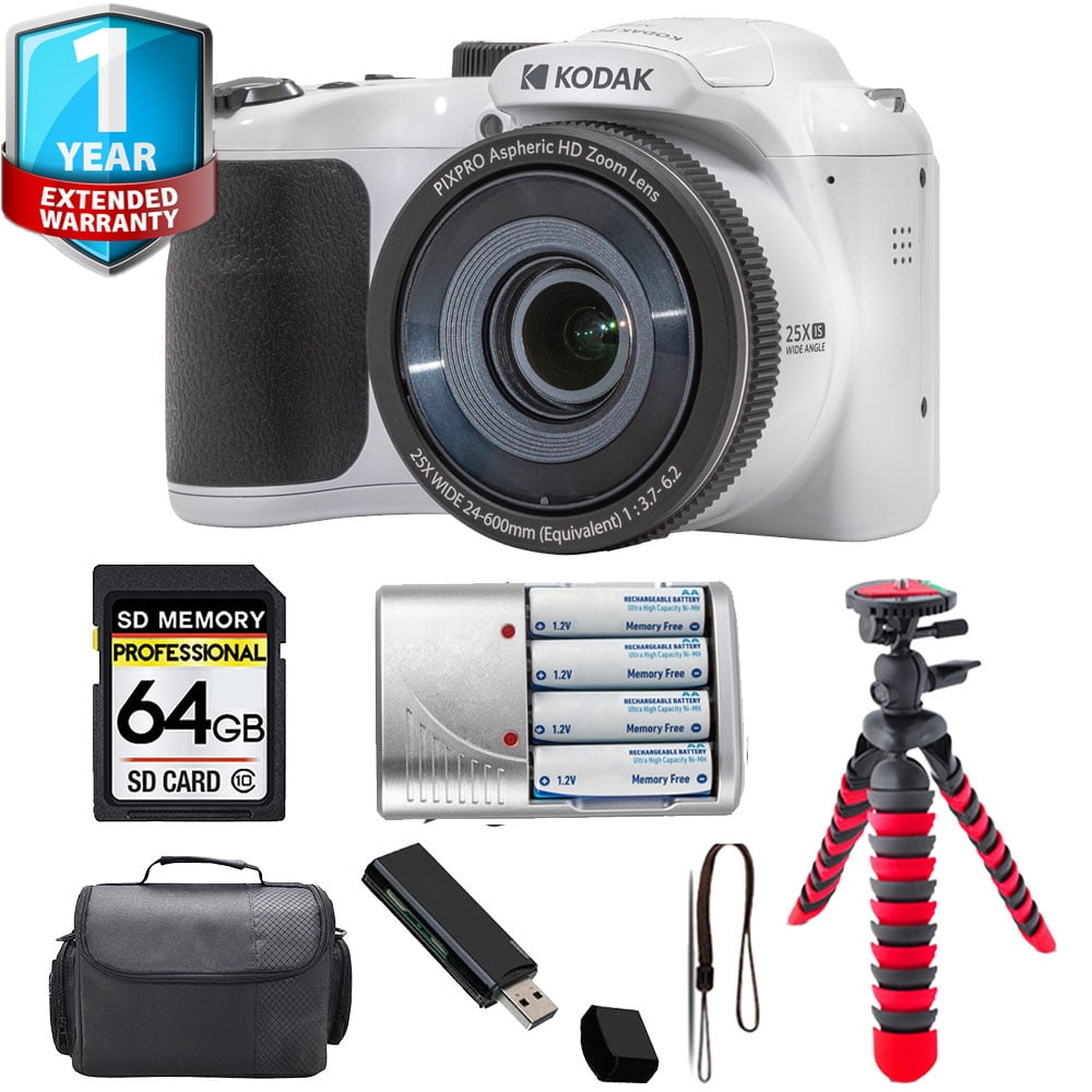 KODAK PIXPRO AZ252 Astro Zoom Digital Camera - 16MP, WiFi, Video