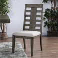 thumbnail image 2 of Furniture of America Chaise d'Appoint Demingham (Lot de 2) en Gris, 2 of 3