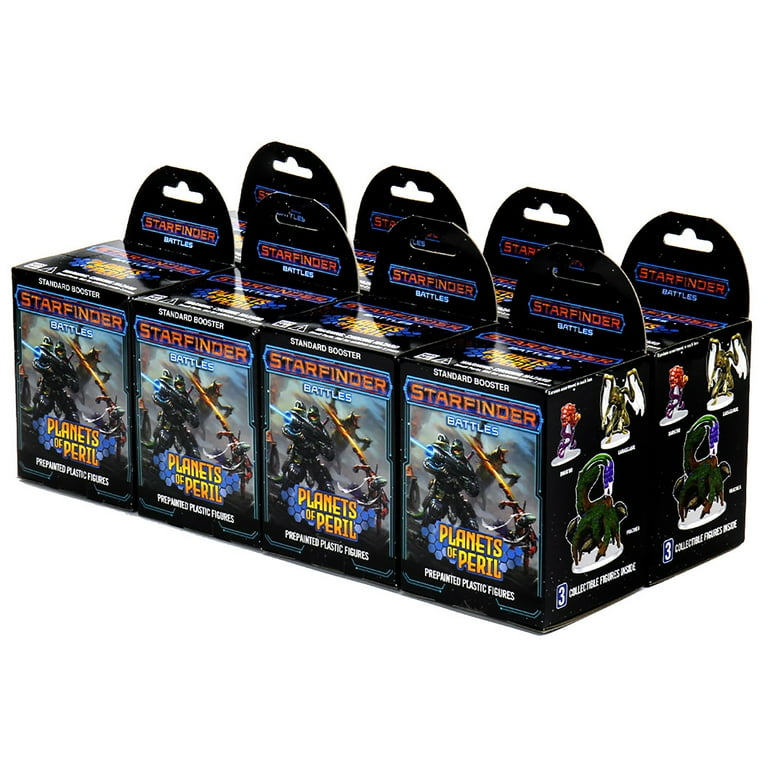 Starfinder Battles: Planets of Peril 8 ct. Brick - 32 Miniatures