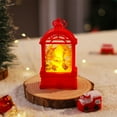 thumbnail image 4 of outdoor led christmas lights Christmas Electronic Candle Atmospheres LightC Andlestick Lamp Small Oil Lamp Mini Wind Lantern Candle Night Light Festive Decoration Light christmas decorations indoor, 4 of 6