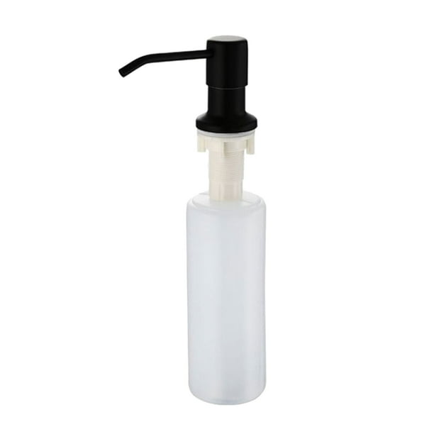 Dispensador con bomba de jabón, dispensador de jabón de cocina de 300 ml, dispensador de jabón de manos, dispensador de líquido de lavado, eficiencia óptima