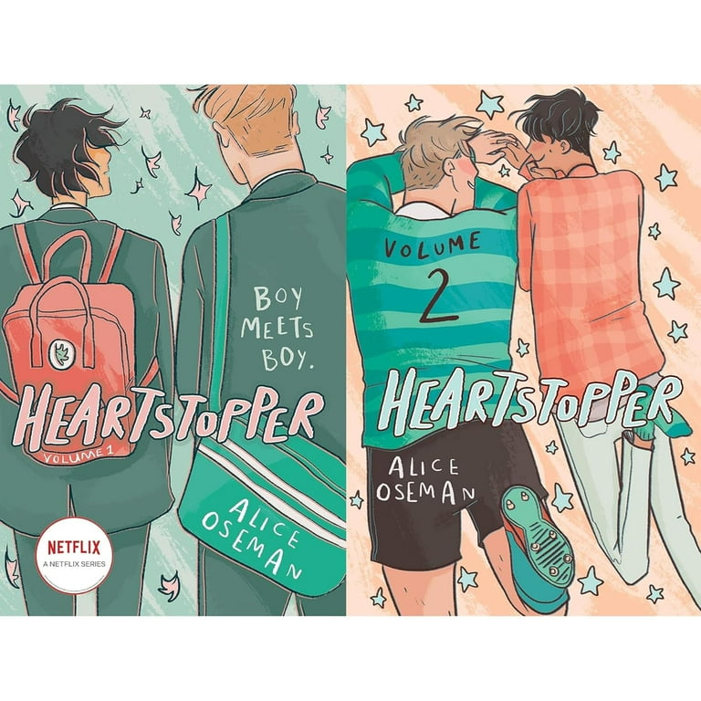 Heartstopper Series (Volumes 1-5) Books Collection Set By Alice
