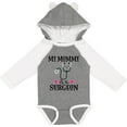 thumbnail image 3 of Inktastic Surgeon Mom Baby Girls Long Sleeve Baby Bodysuit, 3 of 5
