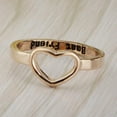 thumbnail image 6 of Heart Love Best Friend Promise Gift for Girls Friendship Jewelry Gold, 6 of 8