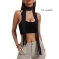 thumbnail image 5 of MANNYA Scarf Skinny for Women Belt Necktie Neck Scarf Handbag Choker Scarf Belt, 5 of 21