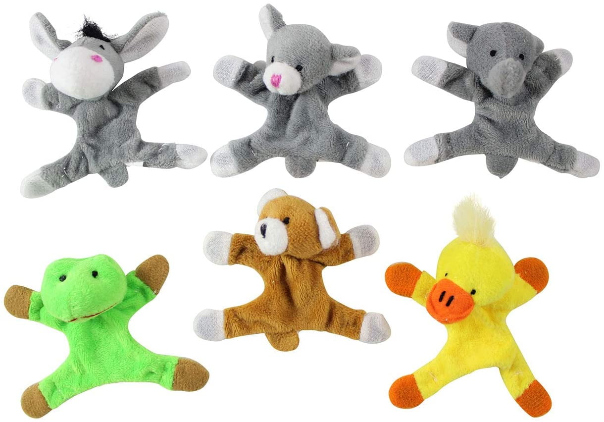 12 Animals Cute Plush Animal Magnets Locker Critters Fridge