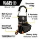 thumbnail image 2 of Bolsa para herramientas Klein Tools Tradesman Pro™ de 9 bolsillos, 2 of 7