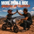 thumbnail image 4 of Upgrade 4-Stroke Gas Dirt Bike,39cc Gas Powered Off-Road Mini Bike,Mini Dirt Bike with 20mph Max Speed & 27 miles Max Range,Adjustable Suspension, Dual Disc Brakes,Epa Certified,BLACK, 4 of 9