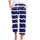 thumbnail image 1 of Pantalones Casuales de Mujer de Impresión Floral Cintura Elástica Suelta, Pantalones de Pierna Ancha Recta con Bolsillos, 1 of 5