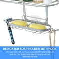 Over the Shower Head Caddy Organizer, Shower Storage Rack Shelf with