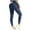 Navy, variant on RYRJJ High Waisted Leggings for Women Soft Tummy Control Yoga Pants Seamless Butt Lifting Workout Leggings for Running Cycling(Navy,L)