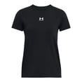 thumbnail image 2 of Camiseta Under Armour Rival Core de manga corta para mujer, talla XL, color negro, 2 of 3