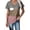 Nursing Tops-Gray, variant on YanHong Nursing Tops Built-in Bra Cotton Fashion Women's Short Sleeve Summer Solid Round Neck Sexy Casual Tops Botton Regular Blouses Tops Gray XXL