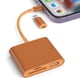thumbnail image 1 of Lector de Tarjetas de Memoria SZHAIYIJIN USB-C Lightning con Ranuras Dobles, 1 of 9
