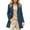 Dark Blue, variant on Women's Coats Elegant Single Breasted Mid Length Wool Coat Long Sleeve Outwear Overcoat, Classic Design for Formal and Casual Winter Wear,Green XL
