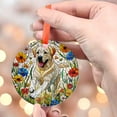 thumbnail image 4 of Labrador Retriever Christmas Ornament, Ceramic/Acrylic Ornament, Mother’s Day Ornament, Love Day Home Decor, Celebration Hanging Decor, Commemorative 2025, 4 of 5