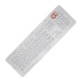 thumbnail image 4 of Retro Keycaps, Durable Mechanical Keyboard   For Home For Internet Bar For Office Rhinestone White, 4 of 8