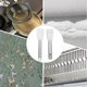 thumbnail image 4 of Raspador de hielo para congelador, pala de acero inoxidable, descongelador de refrigerador de mano, automático, para el hogar, 6 piezas, 4 of 6