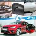 thumbnail image 4 of Cubierta de espejo lateral única para Seat Ibiza 6J MK4 2008-2017 lado izquierdo y derecho, reemplazo de tapas de espejo retrovisor para Seat Leon Exeo 2008-2013 color negro brillante, 4 of 7