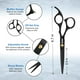 thumbnail image 2 of Set de tijeras de corte de pelo Sirabe Professional, 10 unidades, 2 of 7