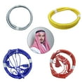 thumbnail image 4 of Trendy Arabian Headband with Adjustable Size Arabian Style Keffiyeh Headscarf Rope for Parties and Religious Ceremonies, 4 of 8
