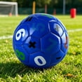 thumbnail image 4 of Balón de fútbol infantil con letras y números | Balón educativo para niños de preescolar | Balón ligero y suave para jugar en interiores y exteriores, 4 of 6