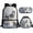 Wolf Family, variant on Jeiento Wolf Backpack for Kids 6-8/8-10 with Lunch Box 3 in 1 Elementary School Bookbags for 1st Grade Boys and Lunchbox Set Back Pack Lunch Bag Pencil Case Primary Book Bags Back Pack Abstract Fire