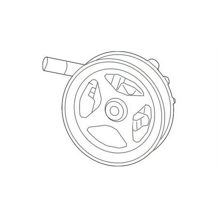 Genuine OE Mopar Power Steering Pump - 68395980AA Fits select: 2021-2023 RAM 2500, 2021-2023 RAM 3500