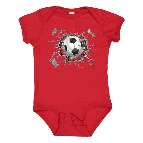 Inktastic Soccer Breakthrough Boys or Girls Baby Bodysuit