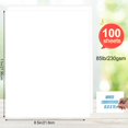 thumbnail image 2 of Cartulina Joyberg 100P, color blanco, 230 g/m², 8,5 x 11 pulgadas, 2 of 7