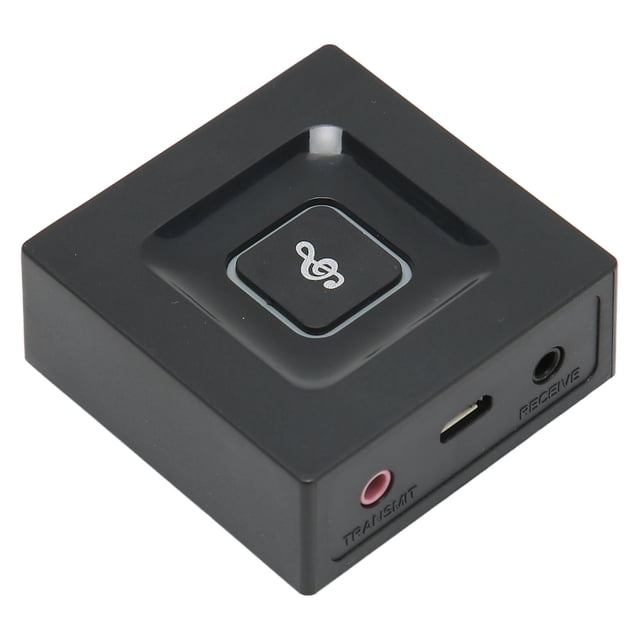 Adaptador de Música ANGGREK Receptor Transmisor Recargable 3,5 Mm Reducción de Ruido