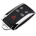 thumbnail image 4 of NUEVO S XKR XF XK 5 MANDO a LVE INTELIGENTE MANDO CASO CONCHA Sunnimix Tecla de coche remoto de 3 botones, 4 of 8