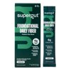 Supergut Foundational Fiber Unflavored Prebiotic Fiber Blend for Gut & Digestive Health, Stick Pack Box, 8 Servings