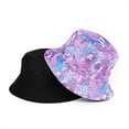 thumbnail image 5 of Casual Wear Fisherman Hat Reversible Bucket Hat For Girls Funny Fashion Colorful Print Bucket Hat Stylish Pattern, 5 of 20