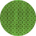 thumbnail image 1 of Ahgly Company Indoor Round Oriental Green Industrial Area Rugs, 5' Round, 1 of 4