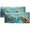 Pattern-4, variant on Sea Turtle Curtains Valances for Home Decor Coastal Beach Nautical Blue Ocean Thermal Insulated Room Darkening Curtain for Dinning Room 54 by 18 in, 2 Panel