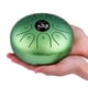 thumbnail image 2 of Tambor de Lengüetas Muslady 5.5 Pulgadas, Tono C Natural, 8 Notas, Acero Aleación de Alta Calidad, Incluye Baquetas y Bolsa de Transporte, Color Verde Jade, 2 of 6