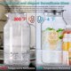 thumbnail image 5 of Jarra de cristal Bivclaz de 3,8 L con tapa y asa para nevera, 5 of 7