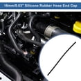 thumbnail image 2 of Ofertas Únicas Manguera de Acoplador Recto de 16mm ID 3 Capas de Tela Intercooler Calentador Turboalimentador Tubería de Entrada de Aire Radiador Tubo de Refrigerante 1000mm L Negro, 2 of 7