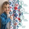 thumbnail image 3 of Blackout Kids Curtains,Pioneer Flower Childrens Insulated Curtains Set Of 2,Bedroom Essentials,Toddler Room Decor 52x63in(132x160cm), 3 of 4