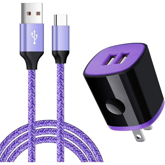 chalian-C Phone Wall Charger for Samsung Galaxy Note 10 Lite/Plus/9/20 S25 S24 S23 S22 Ultra S21 S20 FE S10E 5G A16 A15 A35 A21 A11 A14 A13 A23...USB Charger Plug with Type C Cable Fast Charging Cord