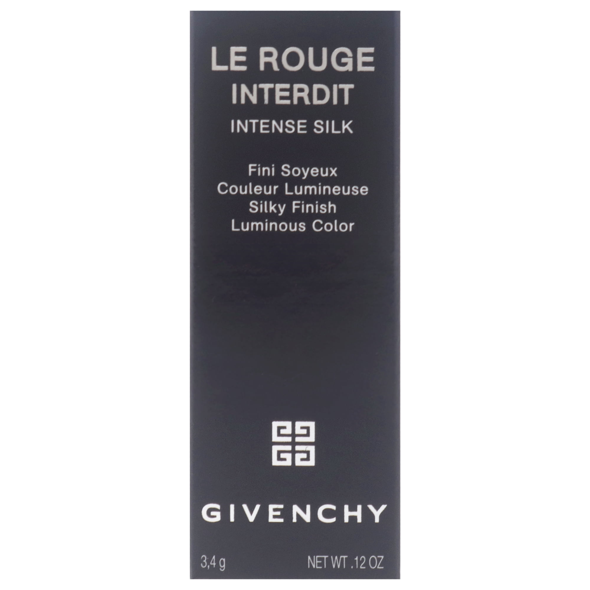 Givenchy Le Rouge Interdit Intense Silk Lipstick - 332 Rouge Safran , 0.11 oz Lipstick (Refillable)