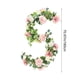 thumbnail image 3 of Enredaderas de rosas de 5.9 pies para decoración del hogar y bodas, las más vendidas, enredaderas de rosas artificiales, ramas de rosas artificiales, 3 of 5