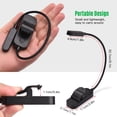 thumbnail image 4 of Lampe de Lecture à Clipser Rechargeable USB 8 LEDs Lampe LED Protection des Yeux Veilleuse, 4 of 8