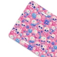 thumbnail image 2 of Easygdp Skull Blue Flower License Plate Car Front License Plate Car Decoration Car Accessories Front Tag Plate Standard Size, 2 of 8