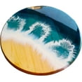 thumbnail image 2 of Home Breezes Lazy Susan 15 '' -100% Natural Wood with Beautiful Resin Surface Home Décor,, 2 of 5