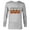 Athletic Heather, variant on The Simpsons Duff Beer Six Pack - Long Sleeve T-Shirt for Men – Customized-Black