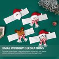 thumbnail image 2 of FELTECHELECTR 4 alzapaños navideños con hebillas para cortinas, diseño de Papá Noel, muñeco de nieve, alce y pingüino, 2 of 6